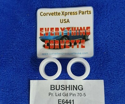 BUSHING-REAR DECK LID GUIDE PIN-PAIR-70-75 (#E6441)