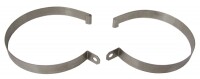 STRAP-EXPANSION TANK-STAINLESS STEEL-USA-PAIR-64-72 (#E1931)