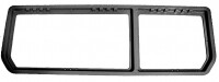 FRAME-MAIN-REAR STORAGE COMPARTMENT DOOR-BLACK-2 DOOR-USA-79L-82 (#EC51701)