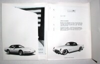 BROCHURE-ONE MILLIONTH CORVETTE PRESS RELEASE-ORIGINAL N.O.S-1992 (#E10687)