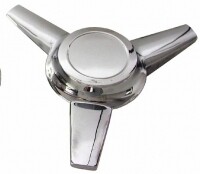 SPINNER-STRAIGHT EAR-CHROME-RIM THREAD-76-87 (#EC356)