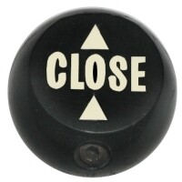 KNOB-VENT-NON AIR CONDITIONING-SMOOTH SURFACE-EACH-69-70 (#E6479)