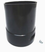 COVER-UPPER STEERING COLUMN WITH SCREWS-2 PIECES-UN PAINTED-68 (#EC193UP)