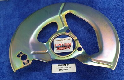 SHIELD-BRAKE BACKING-RIGHT FRONT-GOLD-76-82 (#E3081R)