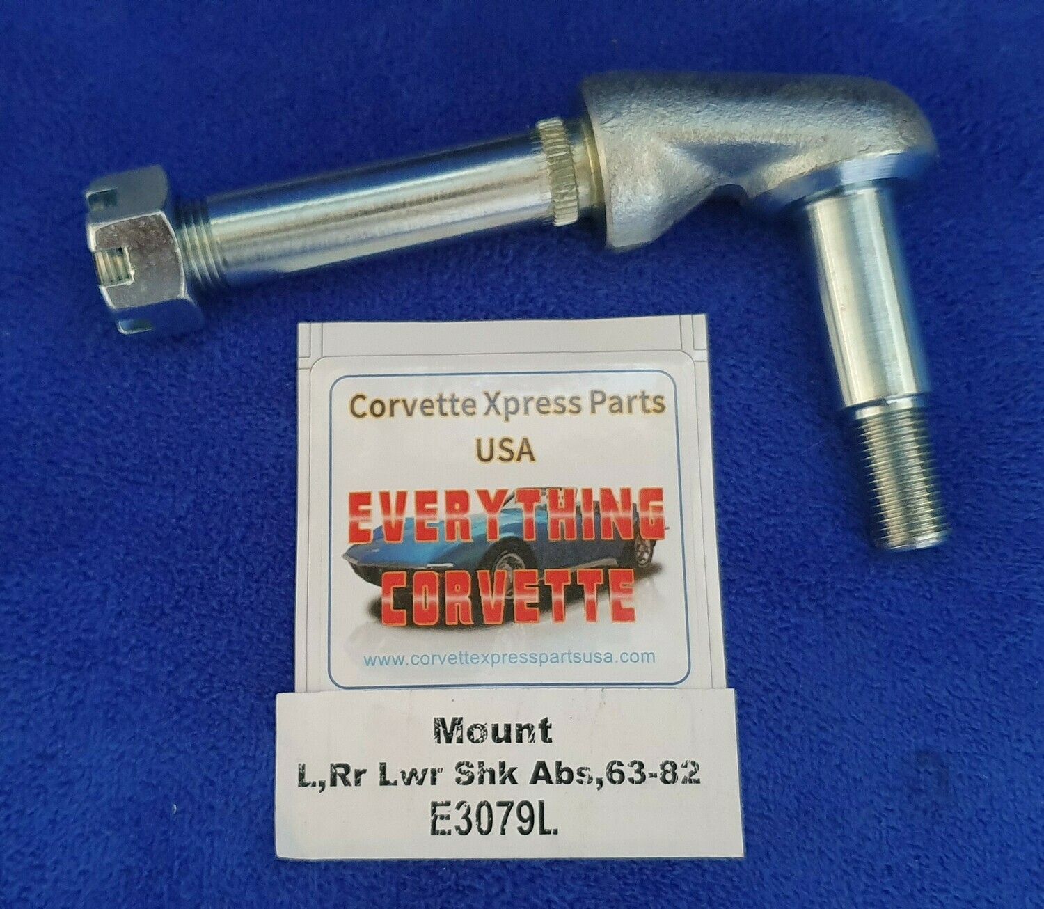 MOUNT-REAR LOWER SHOCK ABSORBER-LEFT-USA-63-82 (#E3079L) 5D4
