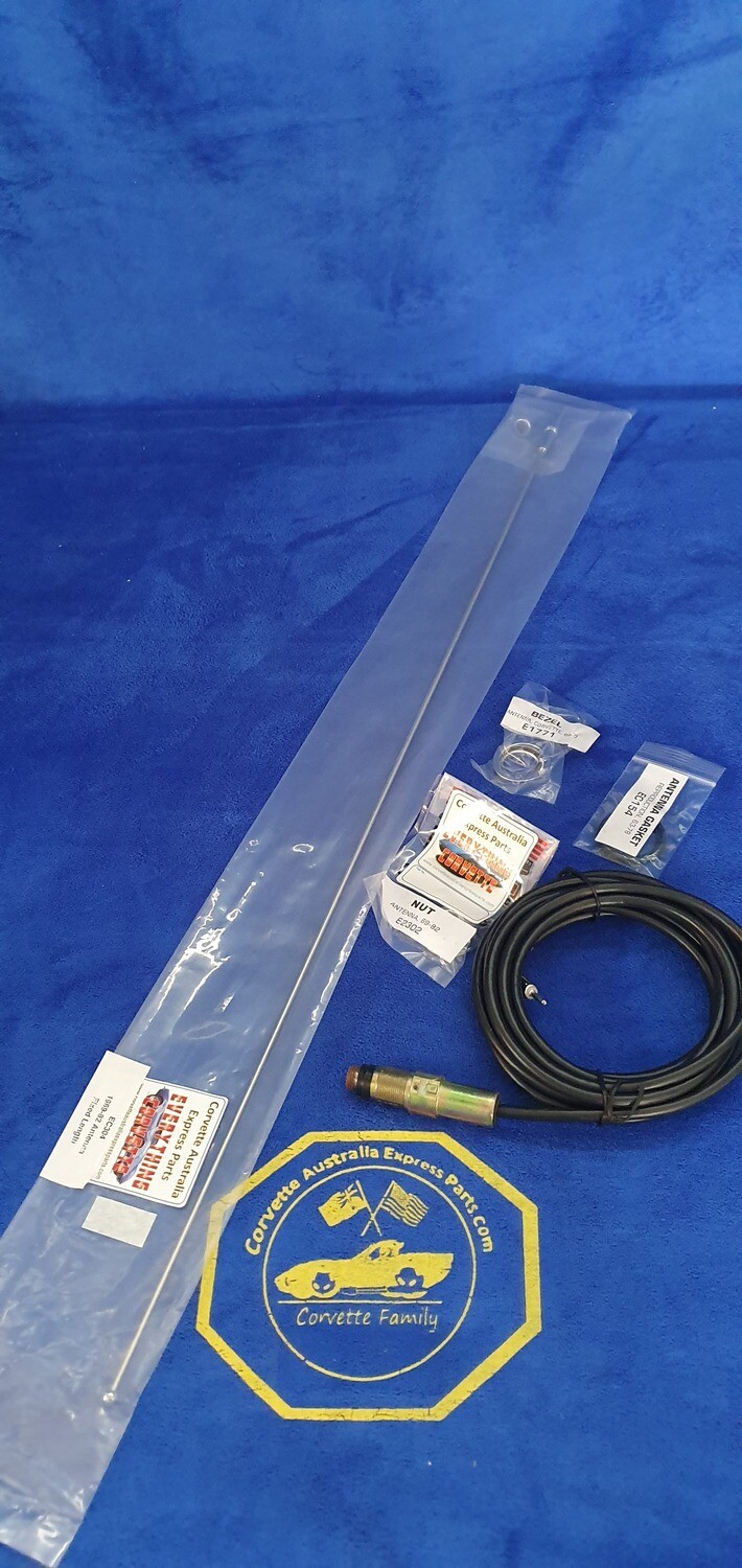 MAST ASSEMBLY-ANTENNA FIXED LENGTH-WITH BODY AND CABLE-69-73 (#E1859) 4AA2