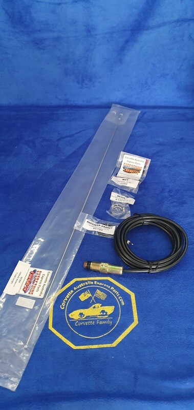 MAST ASSEMBLY-ANTENNA FIXED LENGTH-WITH BODY AND CABLE-69-73 (#E1859) 4AA2