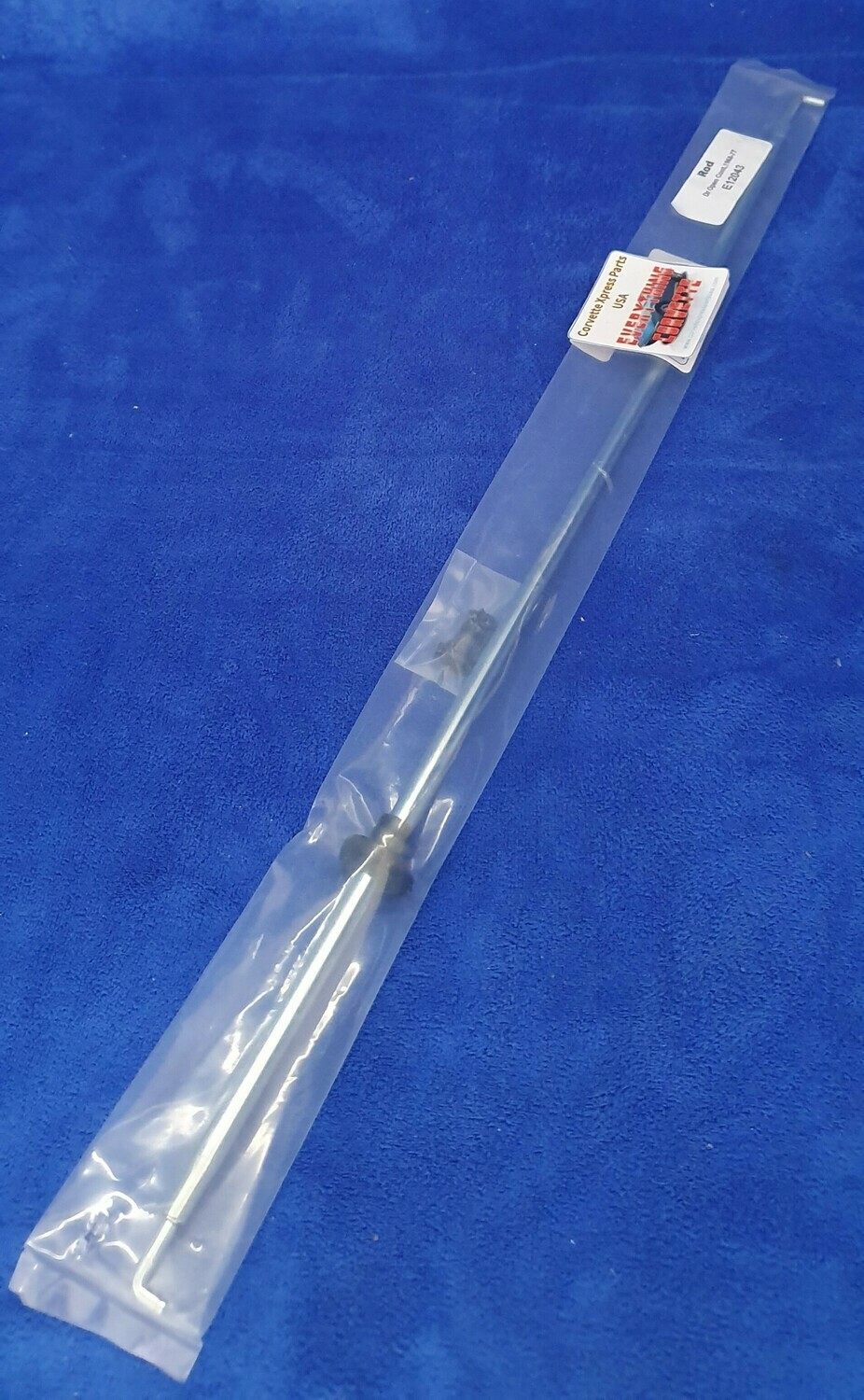 ROD-DOOR OPEN CONTROL WITH CLIP AND RUBBER GROMMET-68-77 (#E12043) 5A3