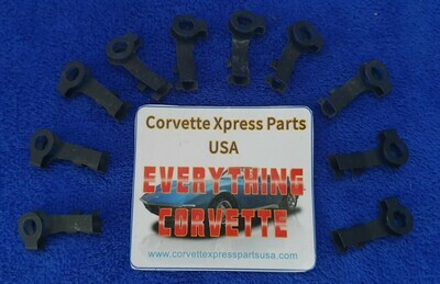 CLIP SET-DOOR LOCK ROD-10 PIECES-68-77 (#E7709) 5A2 CLIP SET-DOOR LOCK ROD-10 PIECES-68-77 (#E7709) 5A2