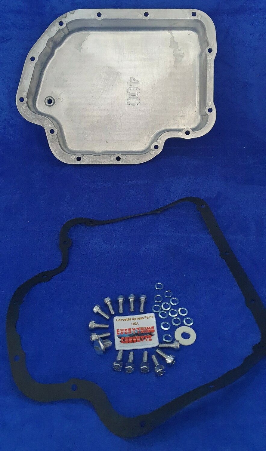 Pan Transmission Polished Aluminum Turbo 400 (#E6343)