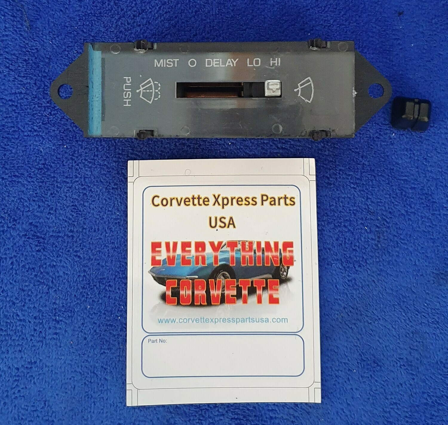 SWITCH-WINDSHIELD WIPER-NEW-WITH SMALL SOCKET-86-89 (#E20483)