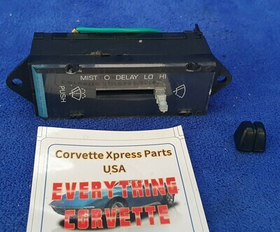 SWITCH-WINDSHIELD WIPER-NEW-WITH SMALL SOCKET-86-89 (#E20483)