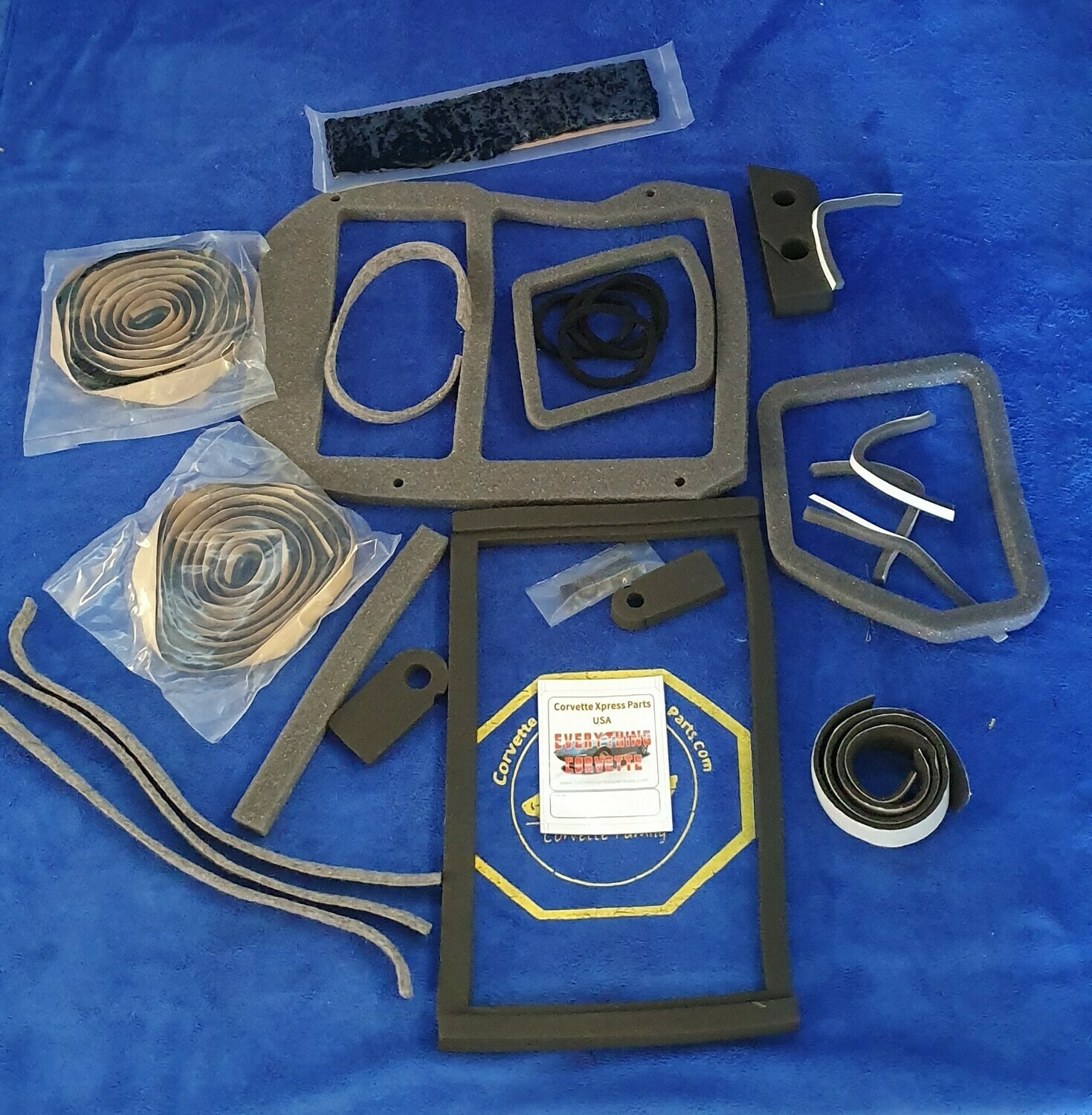 SEAL KIT-HEATER BOX-WITH AIR CONDITIONING-68-77 (#E5840)