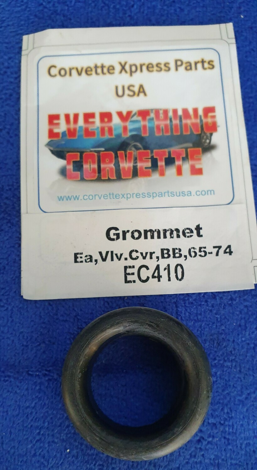 GROMMET-VALVE COVER-BIG BLOCK-WITH OUT 3x2-RIGHT-LEFT HAND VALVE COVER WITH 3 X 2-65-74 (#EC410) 1D2