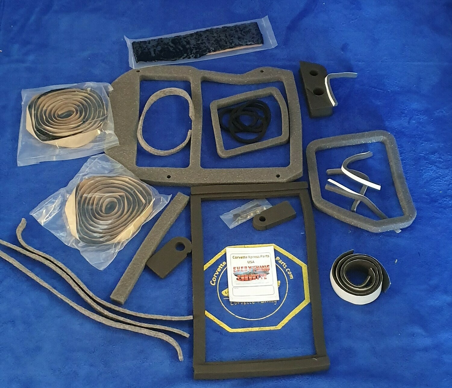 SEAL KIT-HEATER BOX-WITH AIR CONDITIONING-68-77 (#E5840)
