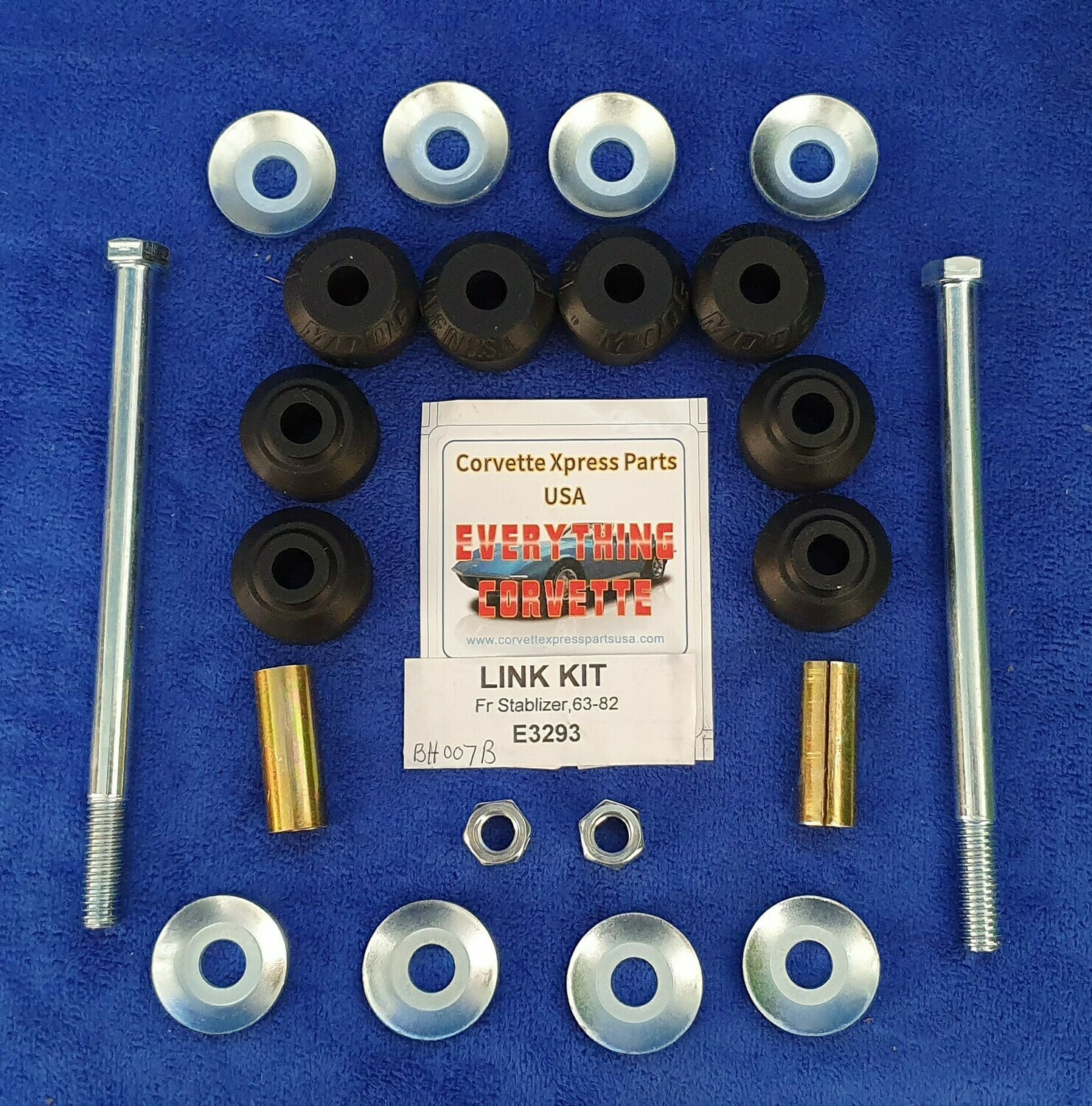 SWAY BAR-FRONT STABILIZER END-LINK KIT-63-82 (#E3293) 2C2
