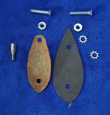 MOUNTING KIT-EXTERIOR REAR VIEW MIRROR-USA-53-62 (#E18543) 5A5