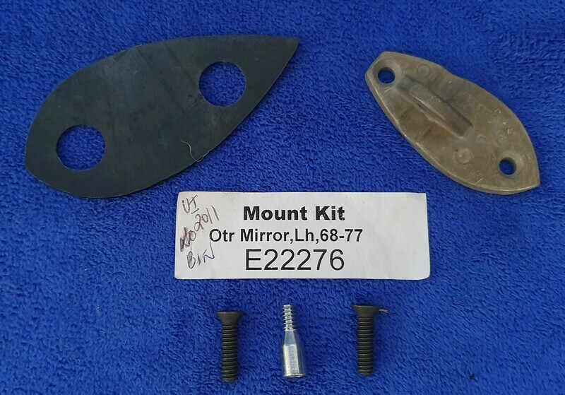 MOUNT KIT-OUTSIDE MIRROR-LH-68-77 (#E22276) 5A5