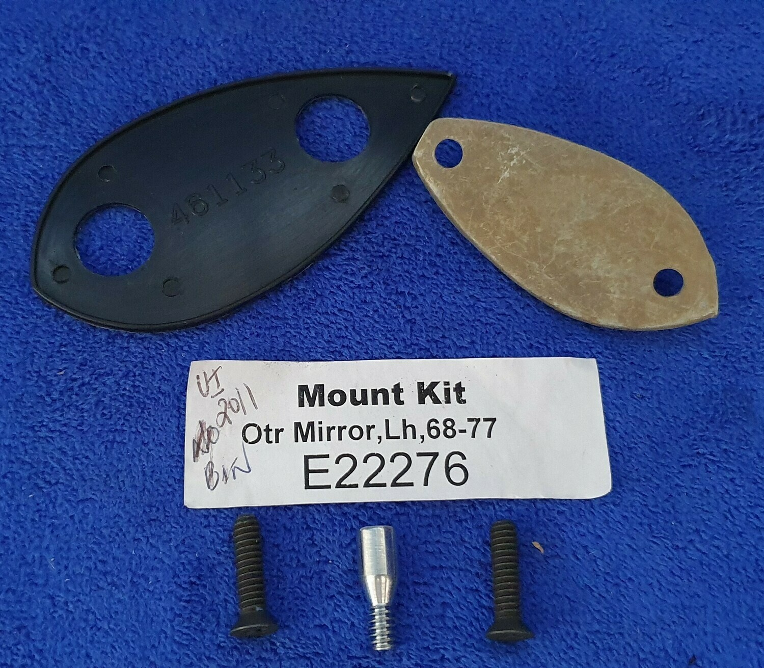 MOUNT KIT-OUTSIDE MIRROR-LH-68-77 (#E22276) 5A5