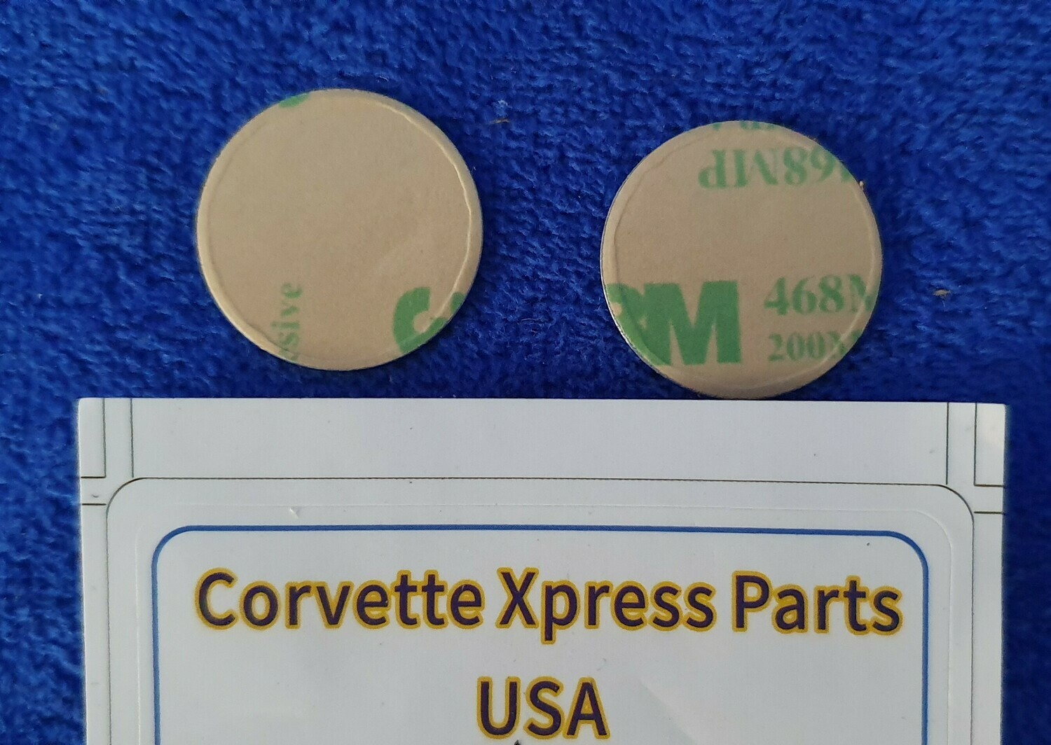EMBLEMS-INSIDE DOOR HANDLE-PAIR-68-77 (#E3120) 5A2