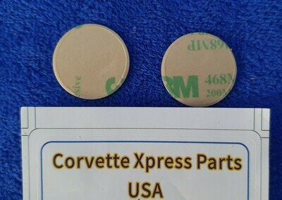EMBLEMS-INSIDE DOOR HANDLE-PAIR-68-77 (#E3120) 5A2