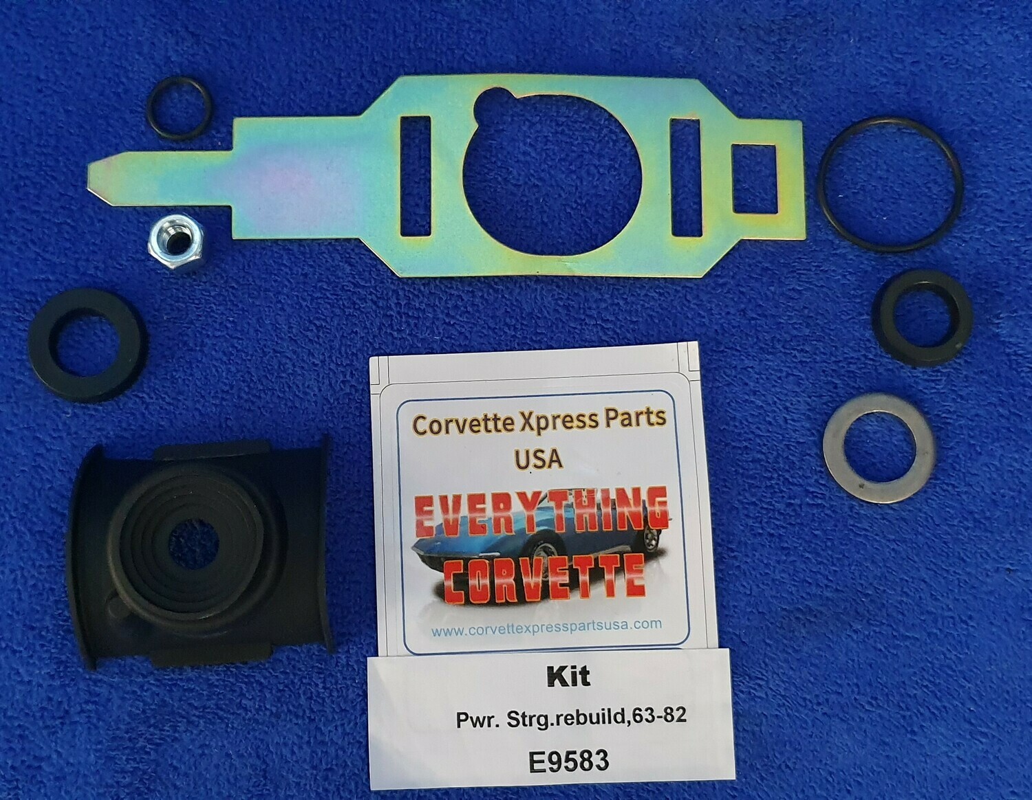 SEAL KIT-POWER STEERING CONTROL VALVE-63-82 (#E9583) 2A3
