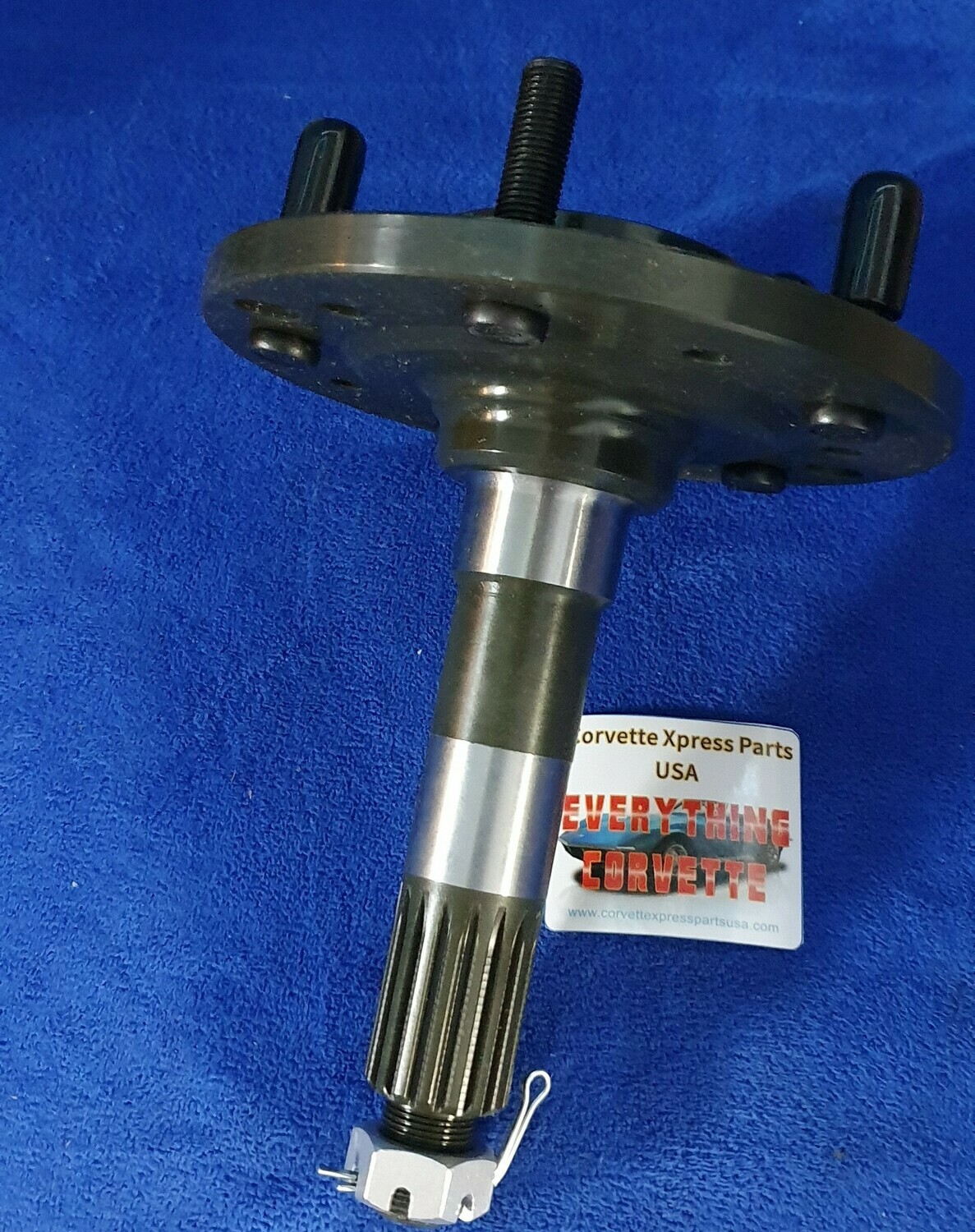 SPINDLE-REAR WHEEL WITH DISC BRAKE-USA-65-82 (#E6188)