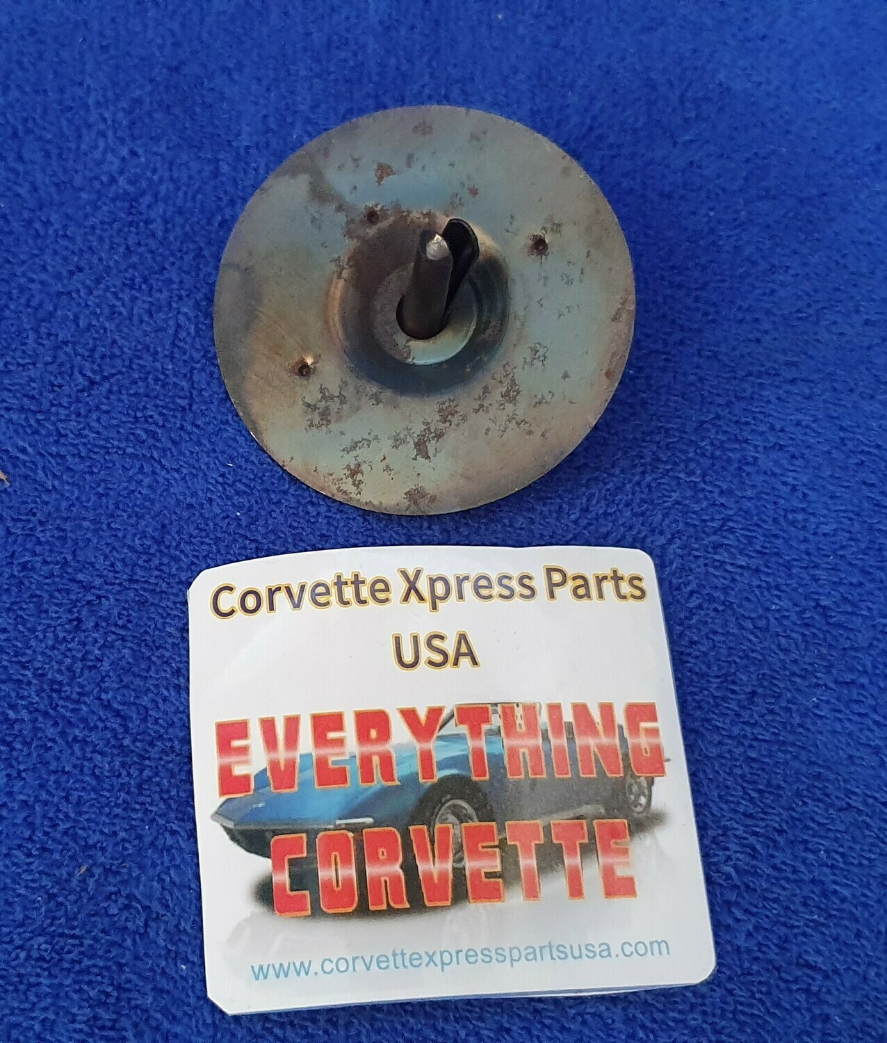 RETAINER AND PIN-UPPER HOOD INSULATION-68-79 (#E6531)