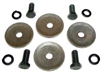 BOLT AND LOCK WASHER SET-UPPER BUSHING RETAINER-4 EACH-63-82 (#E9939)