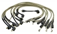WIRE SET-SPARK PLUG-V8 ALL BIG BLOCK WITH RADIO-BRAIDED-REPLACEMENT(NOT DATE CODED)-65-66 (#EC432)