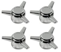 SPINNER KIT-STRAIGHT EAR SPINNER-FACTORY ALUMINUM WHEELS-NO EMBLEMS-76-82 (#EC110S)