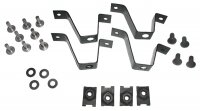 BRACKET AND MOUNT KIT-GRILLE-65-67 (#E8168)