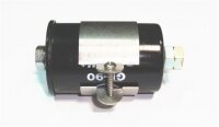 BRACKET-FUEL FILTER-CHROMED FINISH STAINLESS STEEL-WITH OUT STUD-63-65 (#E13379)