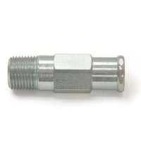 FITTING-HEATER HOSE-SMALL BLOCK-BIG BLOCK-STRAIGHT-LONG HEX-63-72 (#31008) FITTING-HEATER HOSE-SMALL BLOCK-BIG BLOCK-STRAIGHT-LONG HEX-63-72 (#31008)