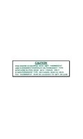 DECAL-COOLING SYSTEM WARNING-63E (#13143) DECAL-COOLING SYSTEM WARNING-63E (#13143)