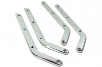 RAIL SET-SEAT SIDE CHROME-4 PIECES-IMPORT-63-66 (#E22786)