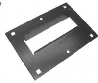 BRACKET-FRONT LICENSE PLATE-66-67 (#E2757)