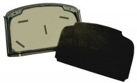 HEADLINER-COUPE ROOF PANEL-MOUNTED-BLACK-86-96 (#E14639) HEADLINER-COUPE ROOF PANEL-MOUNTED-BLACK-86-96 (#E14639)