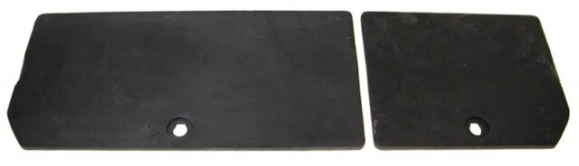 DOOR-REAR STORAGE COMPARTMENT-PLASTIC-2 PIECES-79L-82 C3 (#EC265) 1F4 DOOR-REAR STORAGE COMPARTMENT-PLASTIC-2 PIECES-79L-82 C3 (#EC265) 1F4