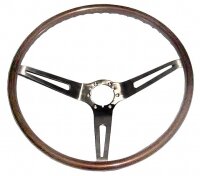 WHEEL-STEERING-SIMULATED WOOD-63L-66 (#E7109A) As Original 16&quot; GM9740603