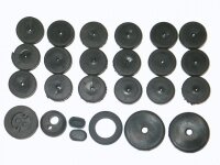 GROMMET SET-FIREWALL-BODY-25 PIECES-58-62 (#E11021) 5D4 GROMMET SET-FIREWALL-BODY-25 PIECES-58-62 (#E11021) 5D4