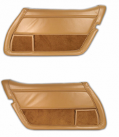 PANEL-DOOR-WITH UPPER FELT ATTACHED-LEATHER-PAIR-78-82 (#E24006) PANEL-DOOR-WITH UPPER FELT ATTACHED-LEATHER-PAIR-78-82 (#E24006)