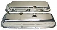 COVER-VALVE-CHROME-WITH DRIPPERS-WITH SLANT ON LEFT VALVE COVER-IMPORT-PAIR-65-74 (#E6055) COVER-VALVE-CHROME-WITH DRIPPERS-WITH SLANT ON LEFT VALVE COVER-IMPORT-PAIR-65-74 (#E6055)