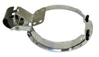 BEZEL AND HINGE ASSEMBLY-FUEL DOOR-71-77 (#E5751)