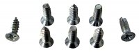SCREW SET-HEADLIGHT BEZEL-8 PIECES-ZINC-64-67 (#E8467) SCREW SET-HEADLIGHT BEZEL-8 PIECES-ZINC-64-67 (#E8467)