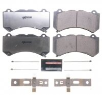 PAD SET-BRAKE-FRONT-CARBON FIBER-CERAMIC-Z26 STREET PERFORMANCE-WITH HARDWARE KIT-15-18 (#E23742) PAD SET-BRAKE-FRONT-CARBON FIBER-CERAMIC-Z26 STREET PERFORMANCE-WITH HARDWARE KIT-15-18 (#E23742)