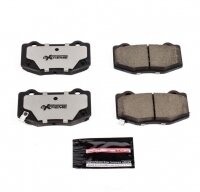 BRAKE PAD SET-Z26 PERFORMACE-CARBON FIBER CERAMIC-WITH HARDWARE KIT-15-18 (#E23744)