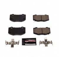 BRAKE PAD SET-Z23 DAILY DRIVER-CARBON FIBER CERAMIC-WITH HARDWARE KIT-15-18 (#E23743)
