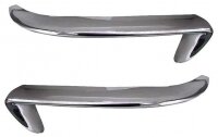 BUMPER-REAR -CHROME-PAIR-63-67 (#E9615)