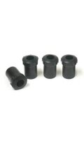 BUSHING SET-REAR LEAF SPRING-REAR SHACKLE-RUBBER-4 PIECES-53-62 (#E15131)